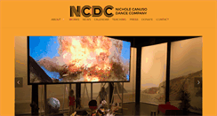 Desktop Screenshot of nicholecanusodance.org