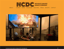 Tablet Screenshot of nicholecanusodance.org